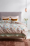 Anthropologie Campagne Duvet Cover In Mint
