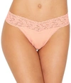 Hanky Panky Supima Cotton Original Rise Thong In Rosita