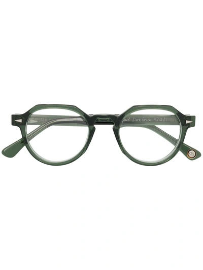 Ahlem Ruebosquet Round-frame Optical Glasses In 绿色