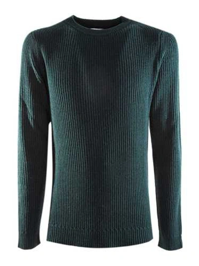 Bellwood Green Ribbed Sweater