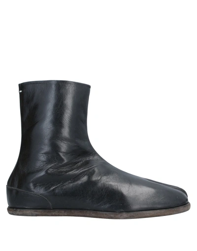 Maison Margiela Ankle Boots In Black