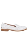 Tod's Loafers In White