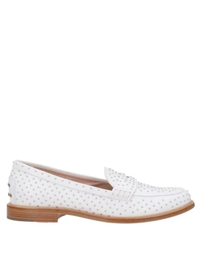 Tod's Loafers In White