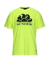 Sundek T-shirt In Green