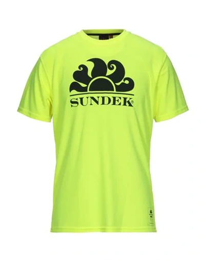 Sundek T-shirt In Green