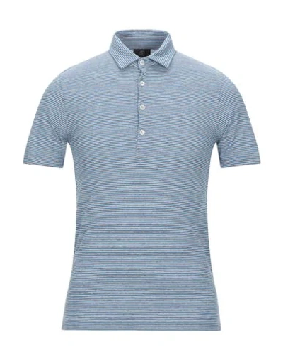 Bogner Polo Shirts In Azure