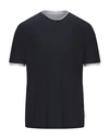 Paolo Pecora T-shirts In Dark Blue