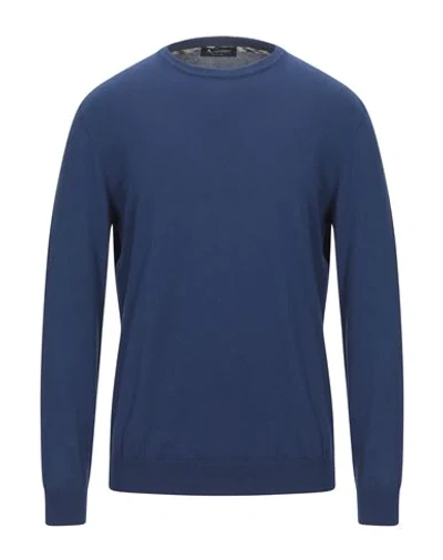 Aquascutum Sweater In Blue