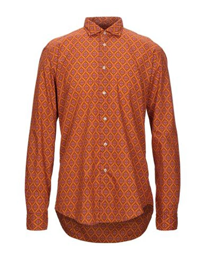 Brian Dales Shirts In Orange