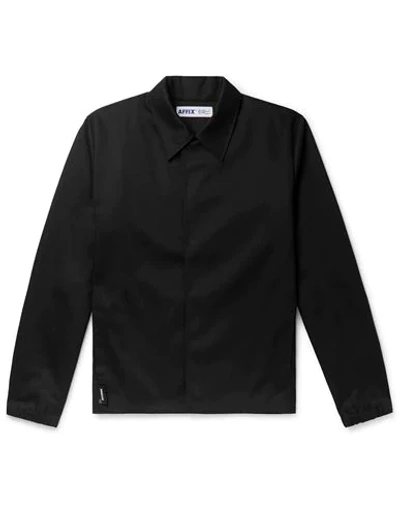Affix Overcoats In Black