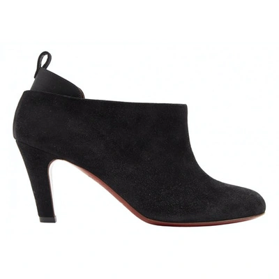 Pre-owned Michel Vivien Ankle Boots In Black
