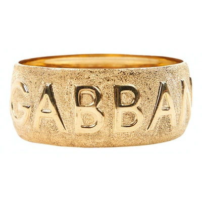 Pre-owned Dolce & Gabbana Gold Metal Bracelet