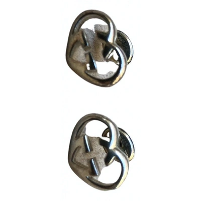 Pre-owned Gucci Icon Silver Silver Earrings
