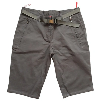 Pre-owned Prada Short Pants In Grey