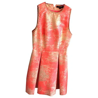 Pre-owned Manish Arora Mid-length Dress In Gold