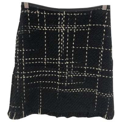 Pre-owned Escada Mini Skirt In Anthracite