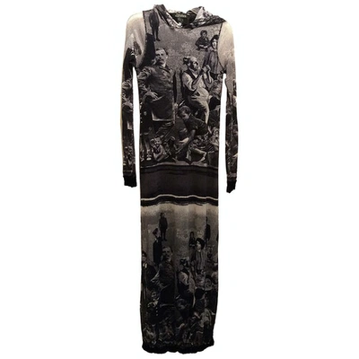 Pre-owned Jean Paul Gaultier Mid-length Dress In Grey