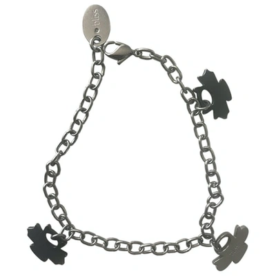 Pre-owned Bliss Silver Steel Bracelet