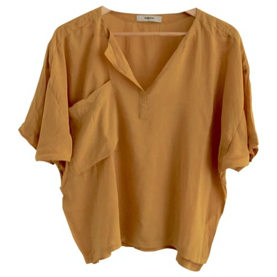 Pre-owned Humanoid Yellow Viscose Top