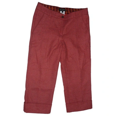 Pre-owned Etro Wool Trousers
