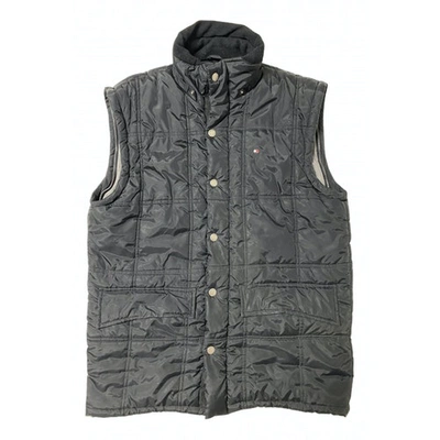 Pre-owned Tommy Hilfiger Vest In Black