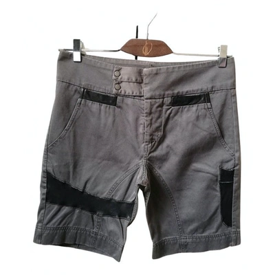 Pre-owned Dondup Grey Cotton Shorts