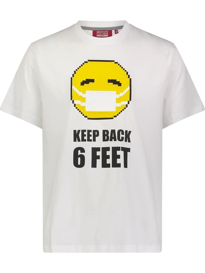 Mostly Heard Rarely Seen 8-bit Keep Back Cotton T-shirt In White