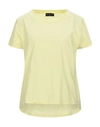 Roberto Collina T-shirts In Light Yellow
