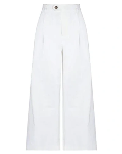 Mauro Grifoni Pants In White