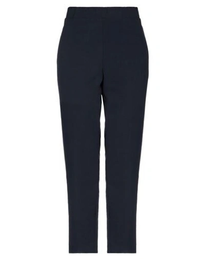 Alessia Santi Trousers Blue In Black