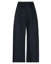 Mauro Grifoni Cropped Pants In Dark Blue