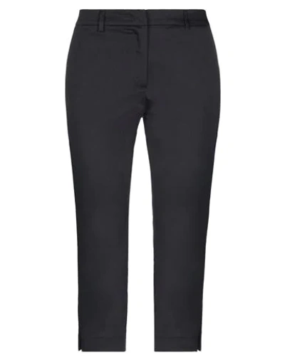 Mauro Grifoni Cropped Pants In Black