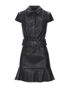 Elisabetta Franchi Shirt Dress In Black