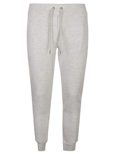Polo Ralph Lauren Logo Fleece Sweatpants In Grey