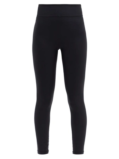 The Upside High-rise Cropped Leggings In Black