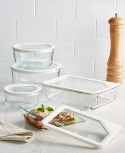 Pyrex 10-pc. Ultimate White Storage Set