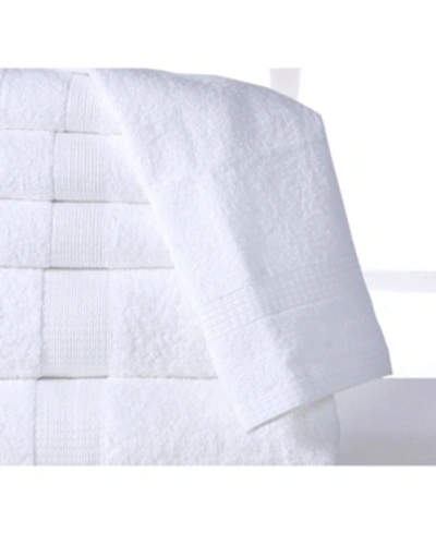 Addy Home Fashions Low Twist Soft Bath Towel Set - 6 Piece Bedding In White