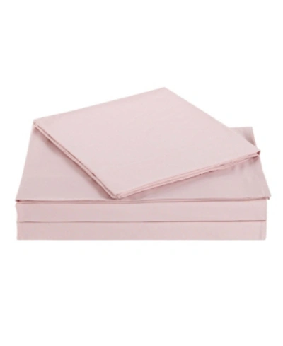 My World Solid Full Sheet Set Bedding In Pink