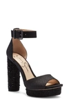 Jessica Simpson Women's Everyn Platform Sandals Women's Shoes In Black 01