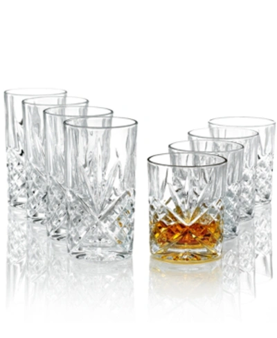 Godinger Dublin Double Old-fashioned And Highball Glasses, Set Of 8