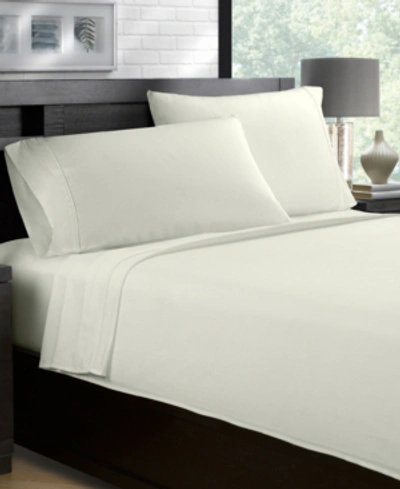 Ella Jayne 500 Thread Count 100% Cotton Sateen 4-pc. Sheet Set, Full In Cream