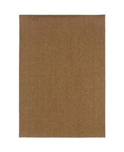 Jhb Design Magu Mag03 Tan 6'7" X 9'6" Outdoor Area Rug