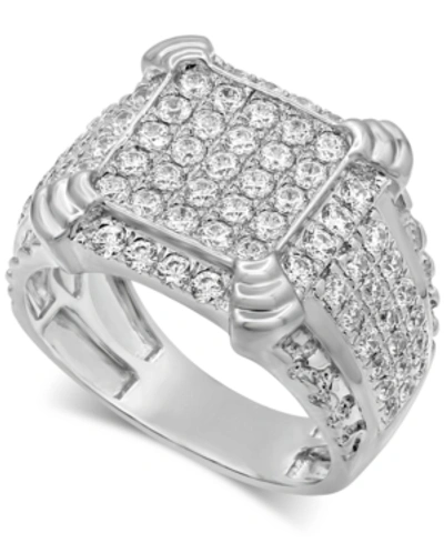 Macy's Men's Diamond Cluster Ring (2-1/4 Ct. T.w.) In 10k Gold Or 10k White Gold