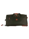 Bric's 28-inch Rolling Duffel Bag In Olive