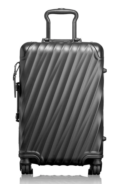 Tumi 19 Degree 22-inch Wheeled Carry-on Bag In Matte Black
