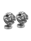 Cufflinks, Inc Star Wars 3d Death Star Cuff Links In Silver