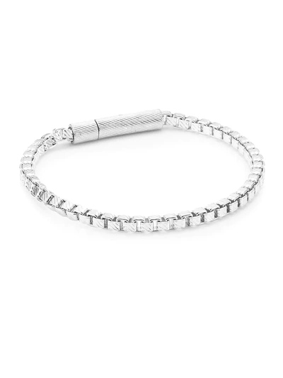 Jonas Studio Flatiron Sterling Silver Textured Chain Bracelet