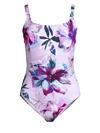 Gottex Swim Women's Primrose Floral One-piece Swimsuit In Neutral