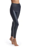 Commando Classic Patent Faux-leather Firming Leggings In Black