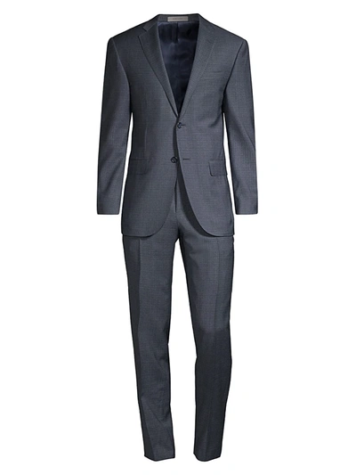 Corneliani Men's Winter Zero Wool 2-piece Suit In Blue